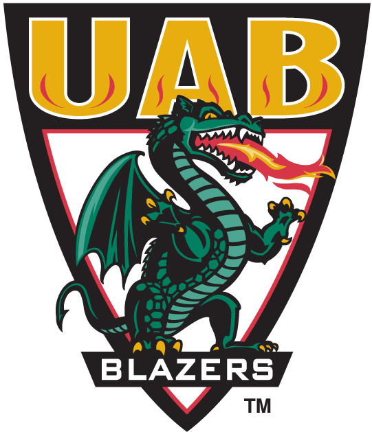 UAB Blazers 1996-2014 Alternate Logo 01 vinyl decal